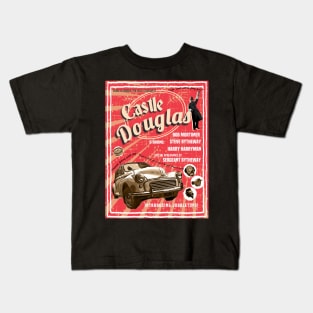 Castle Douglas poster red Kids T-Shirt